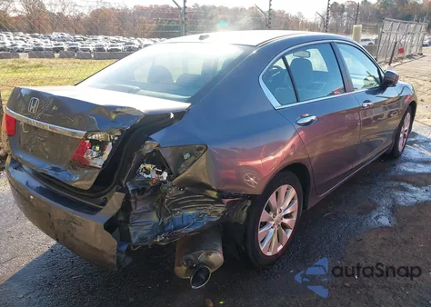 2013 Honda Accord Sdn Ex-L from USA, damaged, VIN 1HGCR2F89DA054992
